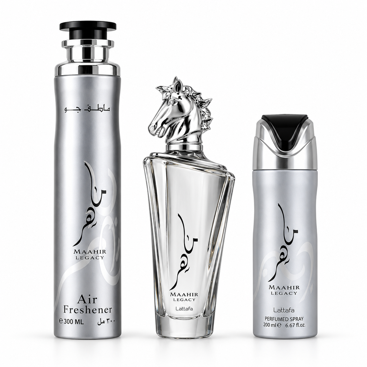 Lattafa Maahir Legacy 3-Piece Gift Set