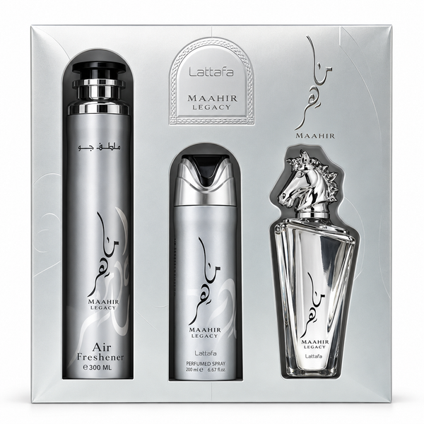 Lattafa Maahir Legacy 3-Piece Gift Set