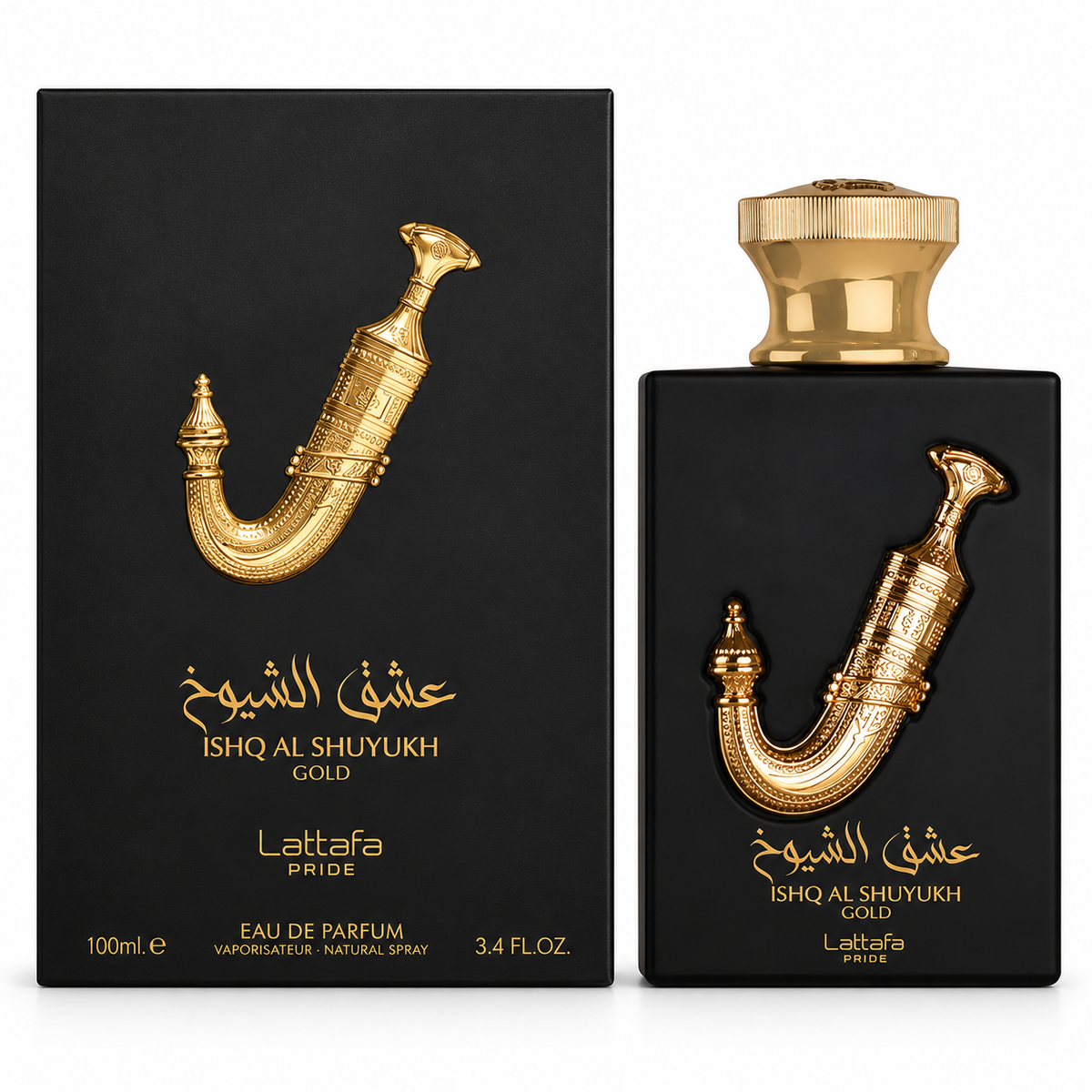 Lattafa Pride Ishq Al Shuyukh Gold EDP 3.4 oz