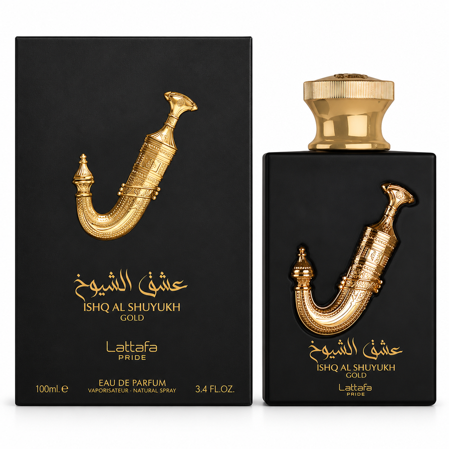 Lattafa Pride Ishq Al Shuyukh Gold EDP 3.4 oz