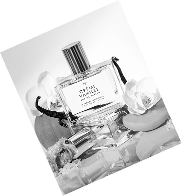 Floating perfume image