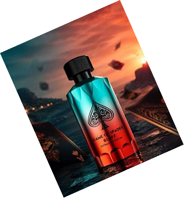 Floating perfume image
